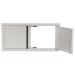 RCS Valiant Series 45 Inch Stainless Steel Low Profile Double Access Door   Large