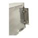 RCS Valiant Series 17 Inch Stainless Steel Vertical Access Door   Soft Close   Left Hinge