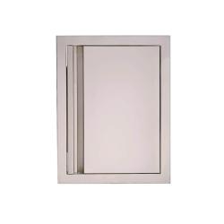 RCS Valiant Series 20 Inch Stainless Steel Vertical Single Access Door Large Soft Close Right Hinge 3250