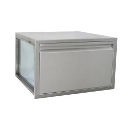 RCS Valiant Series 33 Inch Stainless Steel Kamado Drawer and Shelf Fully Enclosed250