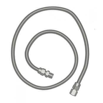 RCS 36 Inch Stainless Flex Hose 1 2 Inch Female Flares W Adapters350