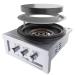 Sunstone Grill 24 Inch Built In 65000 BTU Natural Gas Cirque Power Burner with Solid Steel Griddle