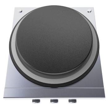 Sunstone Grill 24 Inch Built In 65000 BTU Gas Cirque Power Burner Griddle Package GriddleTop350