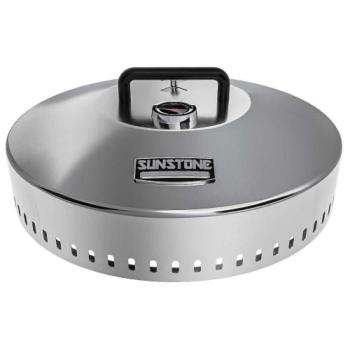 Sunstone Grills 24 Inch Vented Hood with Adjustable Exhaust and Temperature Gauge SUN24PCB HOOD350