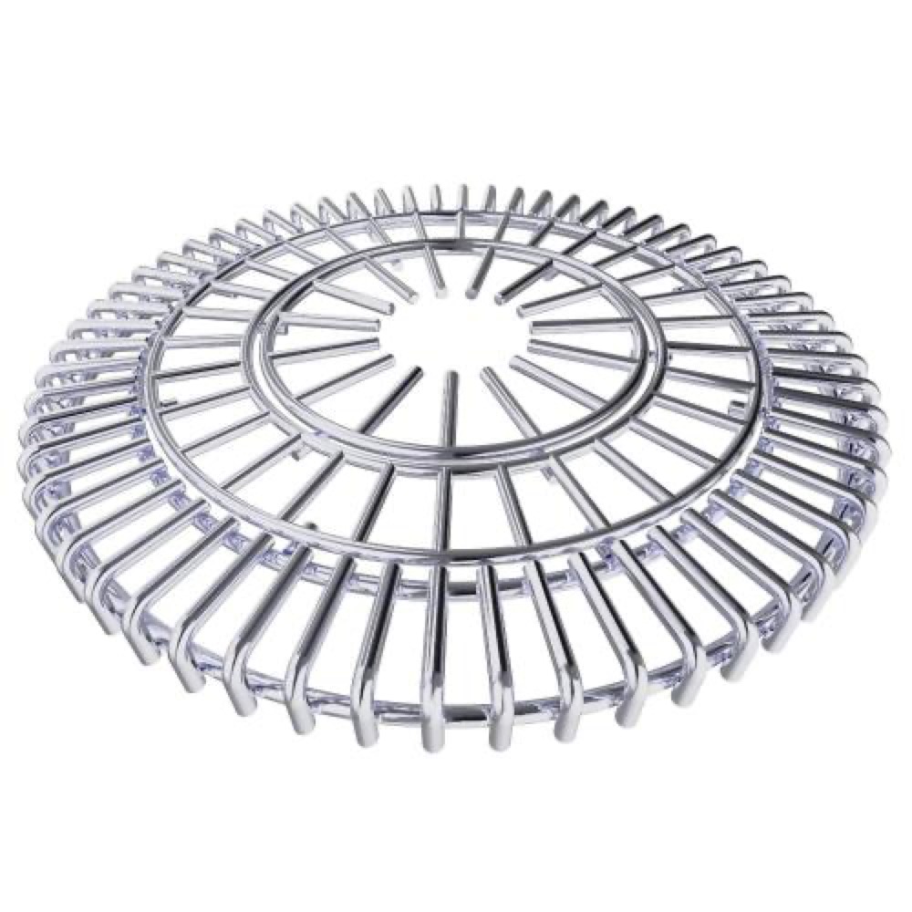 Sunstone Grills 20 Inch 304 Stainless Steel 3 In 1 Raised Circular Cooking Grates