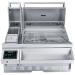 Sunstone Grill 40 Inch Built In Electric Pellet Grill with Integrated Cold Smoker