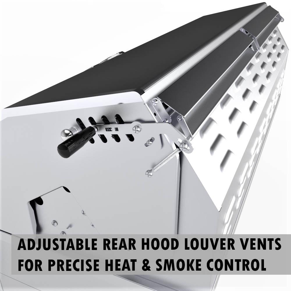 Wood Burning Combo Grill