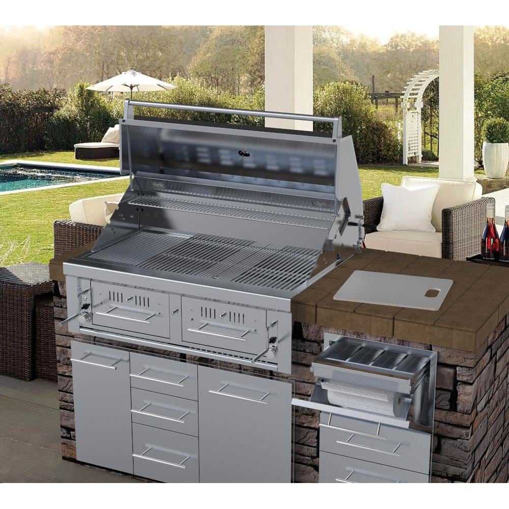 Wood Burning Combo Grill