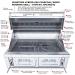 Wood Burning Combo Grill