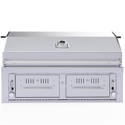 Wood Burning Combo Grill