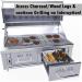 Wood Burning Combo Grill