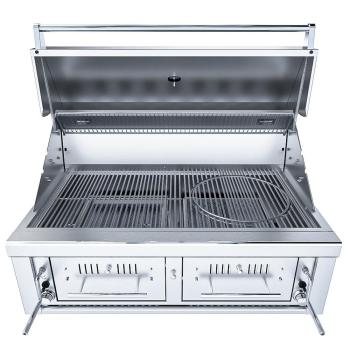 Sunstone Grill Series 42 Inch Built In Dual Zone Hybrid Open350