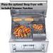 Wood Burning Combo Grill with Infrared Rear Burner