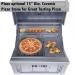 Wood Burning Combo Grill with Infrared Rear Burner