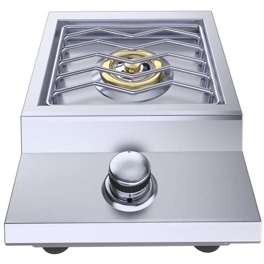 Sunstone Grill Ruby Series 13 Inch Natural Gas Countertop or Drop in Versa Single Side Burner