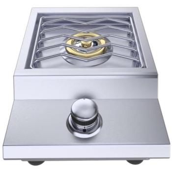 Sunstone Grills Ruby Series 13 Inch Natural Gas Countertop or Drop in Versa Single Side Burner SUN13VSB NG350