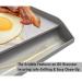 Sunstone Grills 10 Inch Stainless Steel Powder Coated Griddle