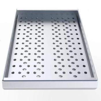 Sunstone Grills Stainless Steel 3 in 1 Charcoal Wood Burning and Smoking Tray SUNCP CHTRAY350