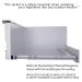 Sunstone Grills 20 Inch Stainless Steel Insulated Universal Appliance  and  Grill Jacket