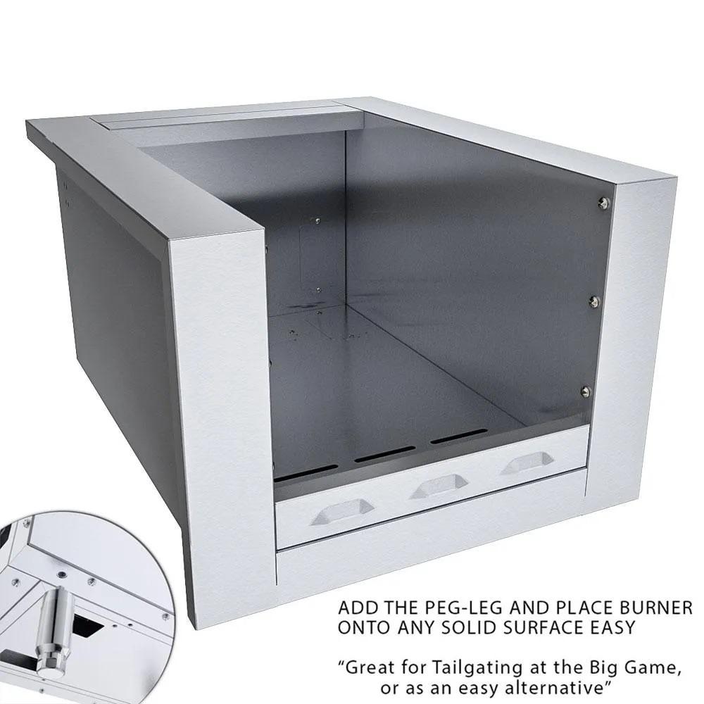 Sunstone Grills 20 Inch Stainless Steel Insulated Universal Appliance  and  Grill Jacket