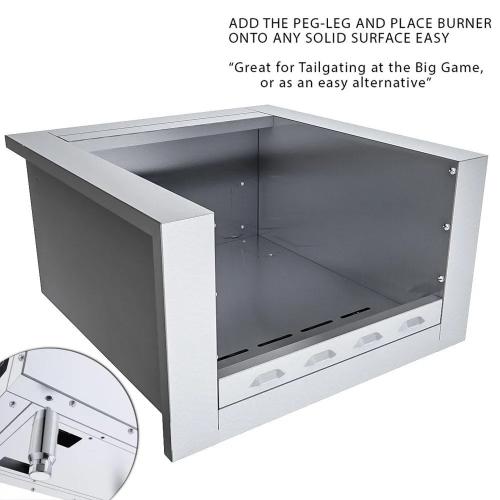 Sunstone Grills 25 Inch Stainless Steel Insulated Universal Appliance  and  Grill Jacket