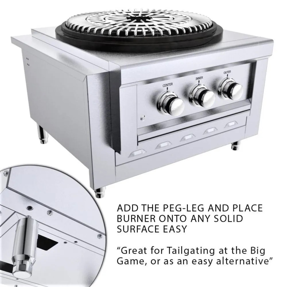 Sunstone Grills 29 Inch Stainless Steel Insulated Universal Appliance  and  Grill Jacket