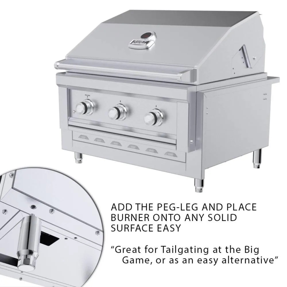 Sunstone Grills 33 Inch Stainless Steel Insulated Universal Appliance  and  Grill Jacket