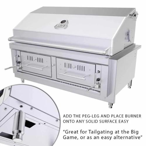 Sunstone Grills 45 Inch Stainless Steel Insulated Universal Appliance  and  Grill Jacket