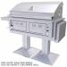 Sunstone Grills 45 Inch Stainless Steel Insulated Universal Appliance  and  Grill Jacket