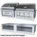 Sunstone Grills 6 Inch Stainless Steel Insulated Universal Appliance  and  Grill Jacket Divider