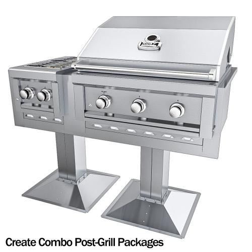 Sunstone Grills 6 Inch Stainless Steel Insulated Universal Appliance  and  Grill Jacket Divider