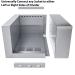Sunstone Grills 6 Inch Stainless Steel Insulated Universal Appliance  and  Grill Jacket Divider