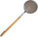 Chicago Brick Oven Aluminum 9 Inch Diameter Round Turning Pizza Peel with Detachable Wooden Handle