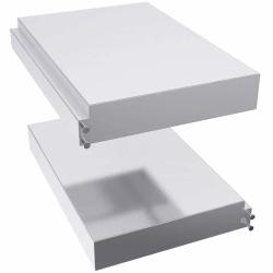 Sunstone Grill Stainless Steel Adjustable Side Shelves for Grill Jacket250