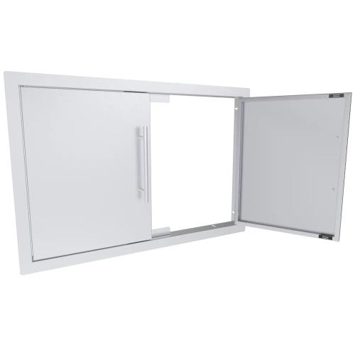 Sunstone Grills Texas Series 36 Inch Stainless Steel Double Access Door