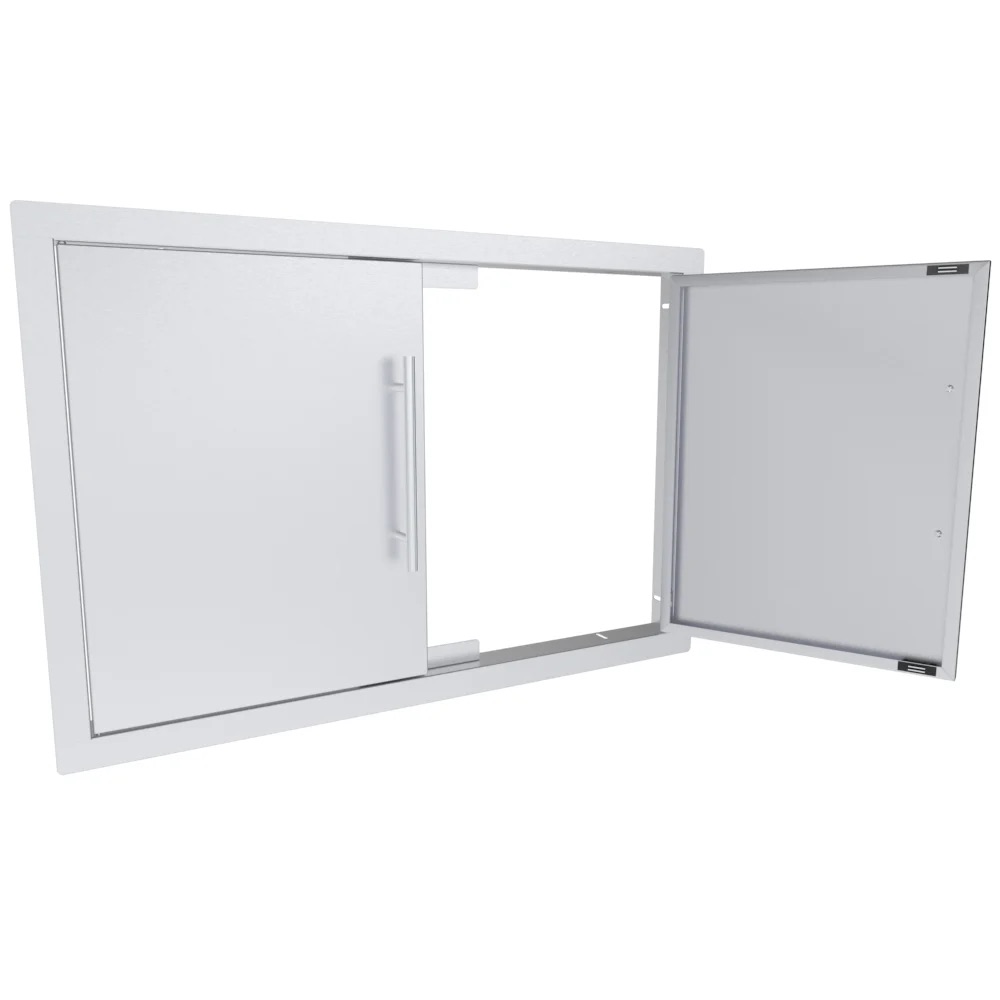 Sunstone Grills Texas Series 36 Inch Stainless Steel Double Access Door