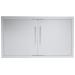 Sunstone Grills Texas Series 36 Inch Stainless Steel Double Access Door