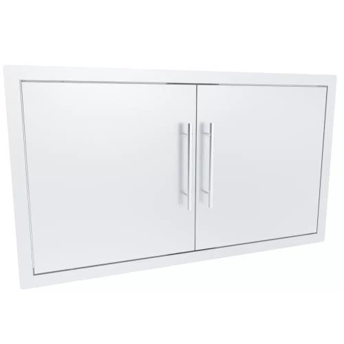 Sunstone Grills Texas Series 36 Inch Stainless Steel Double Access Door