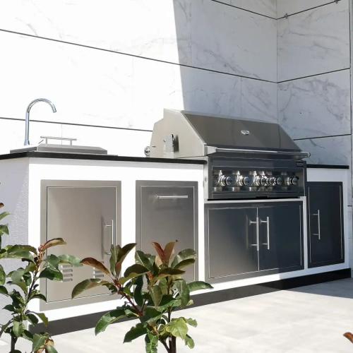 Sunstone Grills Texas Series 36 Inch Stainless Steel Double Access Door