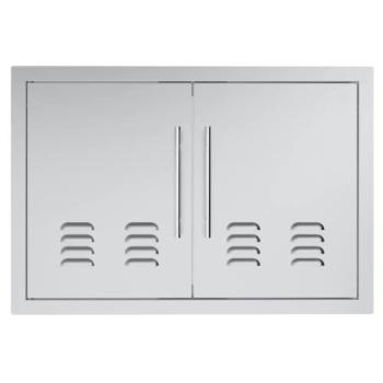 Sunstone Grills Texas Series 30 Inch Stainless Steel Vented Double Access Door TEX DDV30350