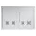 Sunstone Grills Texas Series 30 Inch Stainless Steel Vented Double Access Door