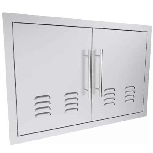 Sunstone Grill Texas Series 30 Inch Stainless Steel Vented Double Access Door
