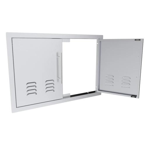 Sunstone Grill Texas Series 30 Inch Stainless Steel Vented Double Access Door