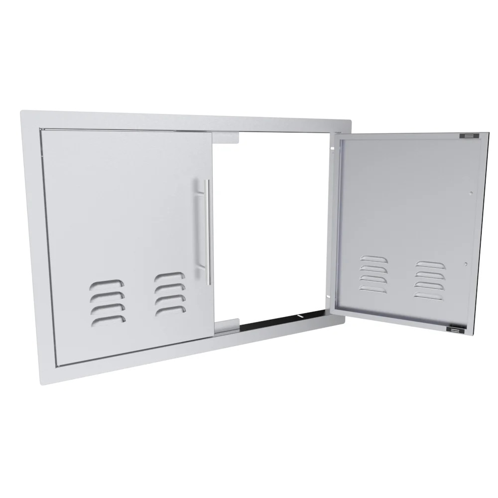 Sunstone Grill Texas Series 30 Inch Stainless Steel Vented Double Access Door
