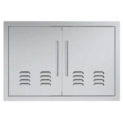 Sunstone Grills Texas Series 36 Inch Stainless Steel Vented Double Access Door TEX DDV36250