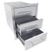 Sunstone Grills Texas Series 16 Inch Stainless Steel Triple Access Drawer