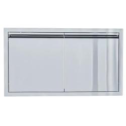 Sunstone Grills Aruba Series 36 Inch Stainless Steel Double Access Door ARU DD36250