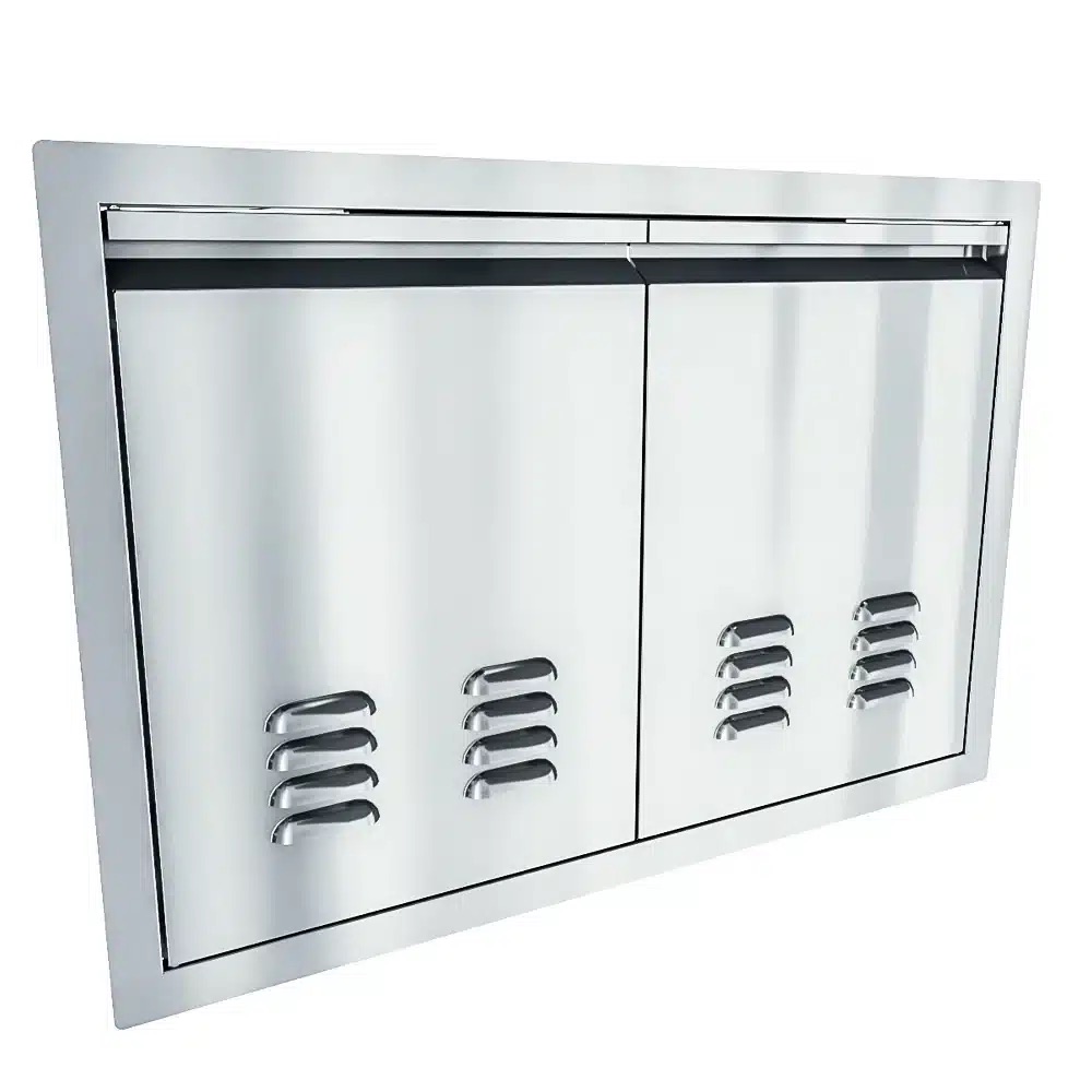 Sunstone Grill Aruba Series 30 Inch Stainless Steel Vented Double Access Door