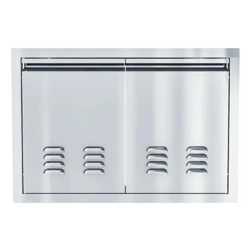 Sunstone Grills Aruba Series 30 Inch Stainless Steel Vented Double Access Door
