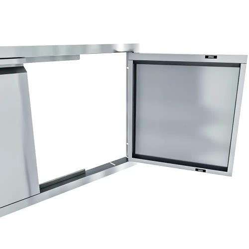 Sunstone Grill Aruba Series 36 Inch Stainless Steel Vented Double Access Door